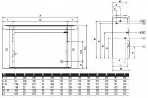 Ventiloconvector Galletti ESTRO F3L carcasat de perete sau plafon