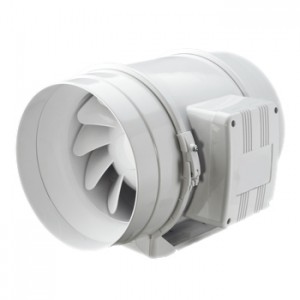 Ventilator centrifugal in-line plastic Timer TT 125